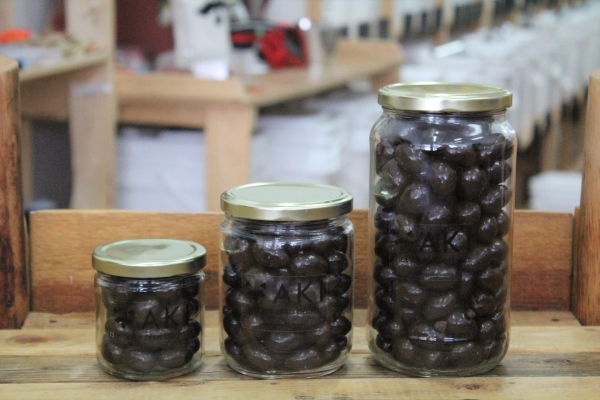 Amandes enrobées – Chocolat noir 70%