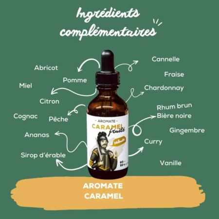 Aromate - Caramel fruité - 60ml 1