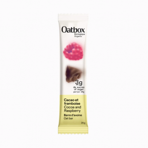 Barre d'avoine - Cacao et framboise - Oatbox