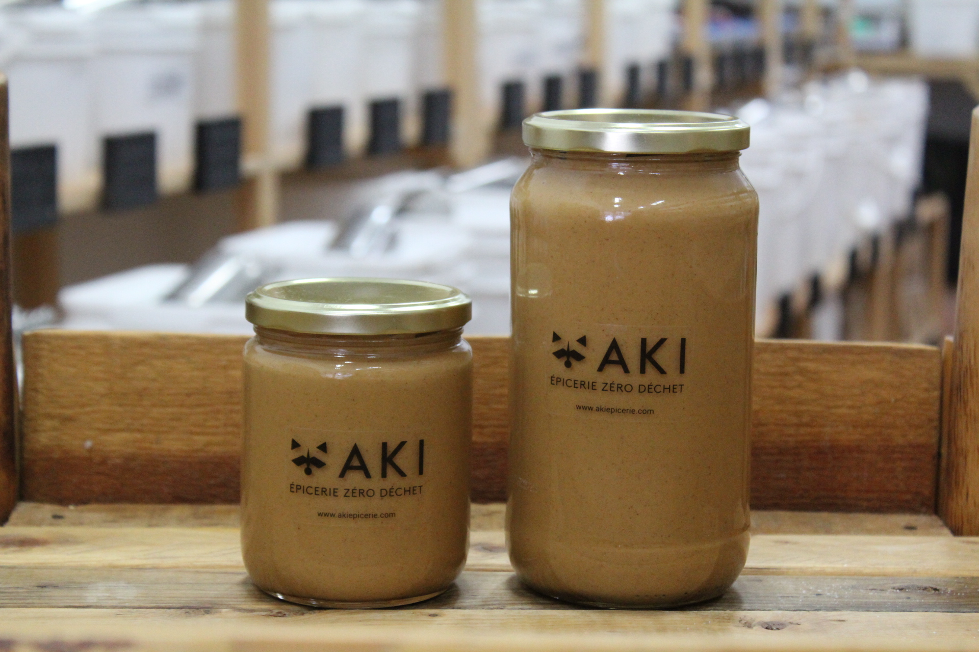 Beurre d'arachide naturel - Aki