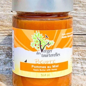 Beurre de pommes au miel - Verger des tourterelles