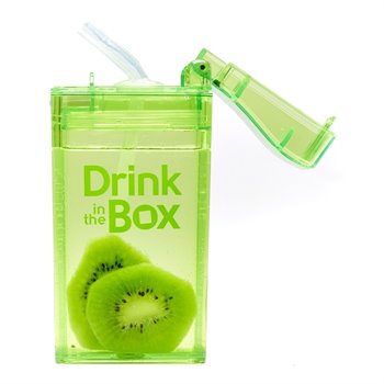 Boite de jus et eau réutilisable - Verte - Drink in the box
