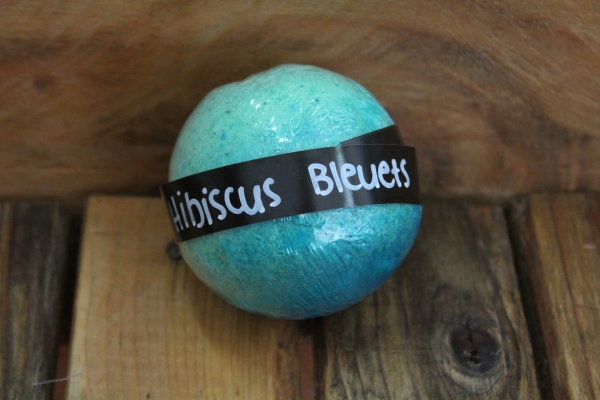 Bombe de bain - Hibiscus & bleuet