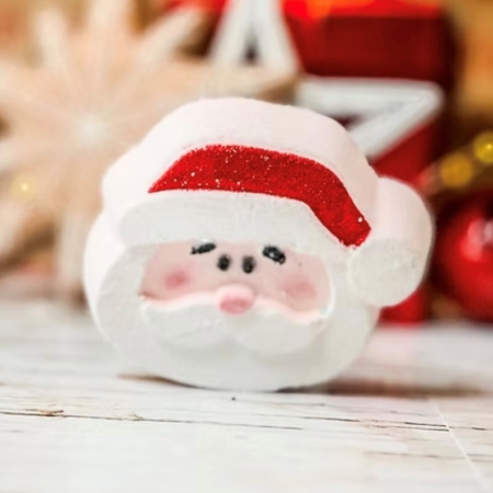 Bombe de bain - Père Noel - Savonnerie Bon Bain