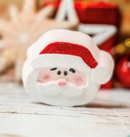 Bombe de bain - Père Noel - Savonnerie Bon Bain