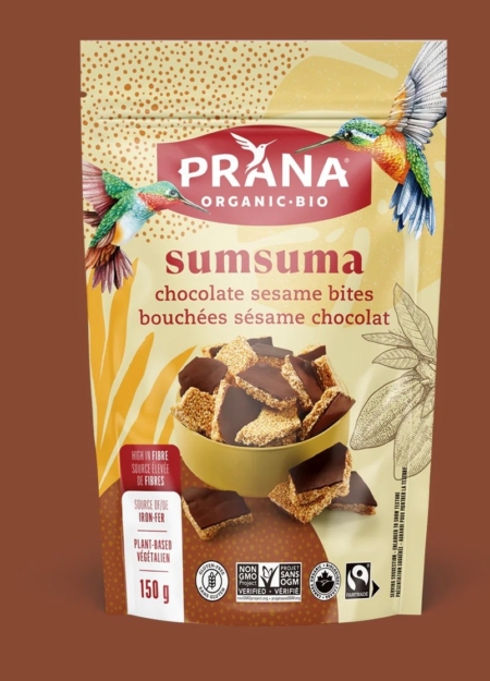 Bouchées sésame chocolat - Prana