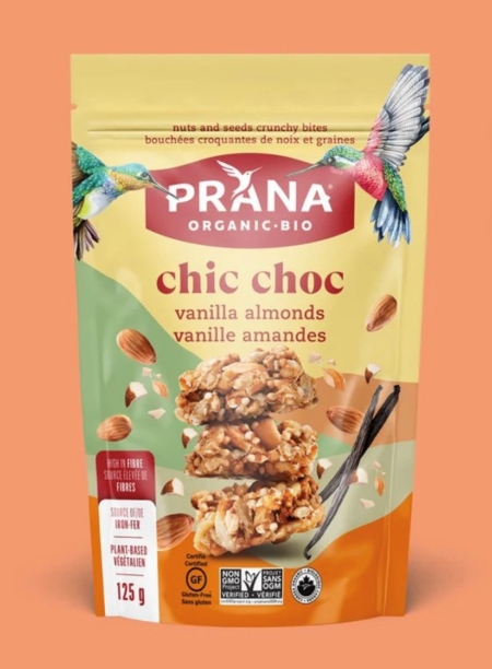 Bouchées vanille et amandes - Prana 1