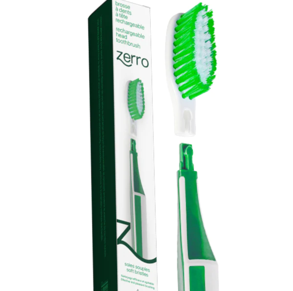 Brosse à dents à tête rechargeable - Zerro