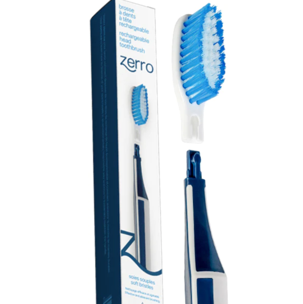 Brosse à dents à tête rechargeable - Zerro 1