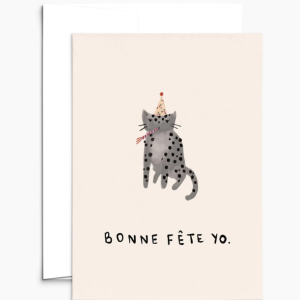 Carte de voeux - Bonne Fête - Dalmatien - Mimi & August (Copie)