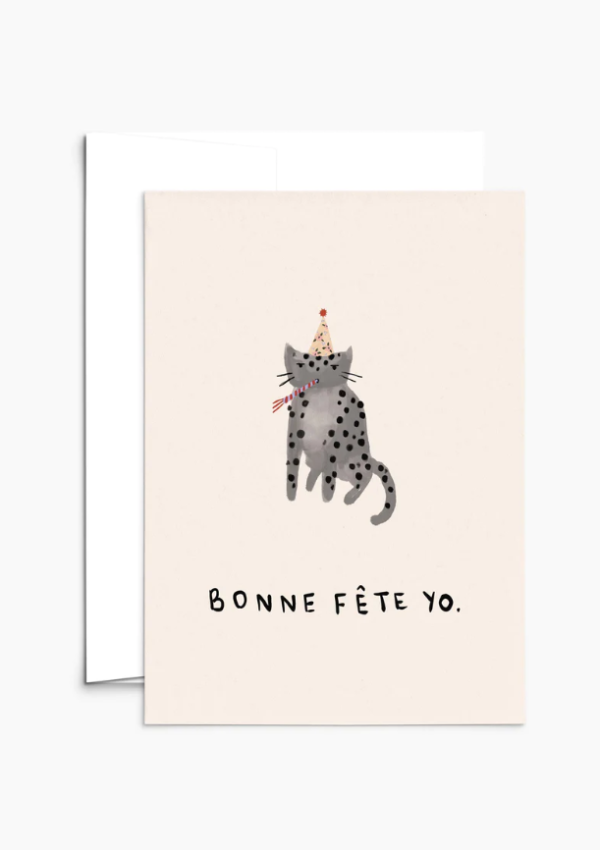 Carte de voeux - Bonne Fête - Dalmatien - Mimi & August (Copie)