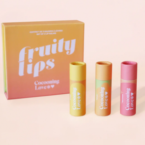 Coffret de baumes à lèvres - Fruity Lips - Cocooning Love