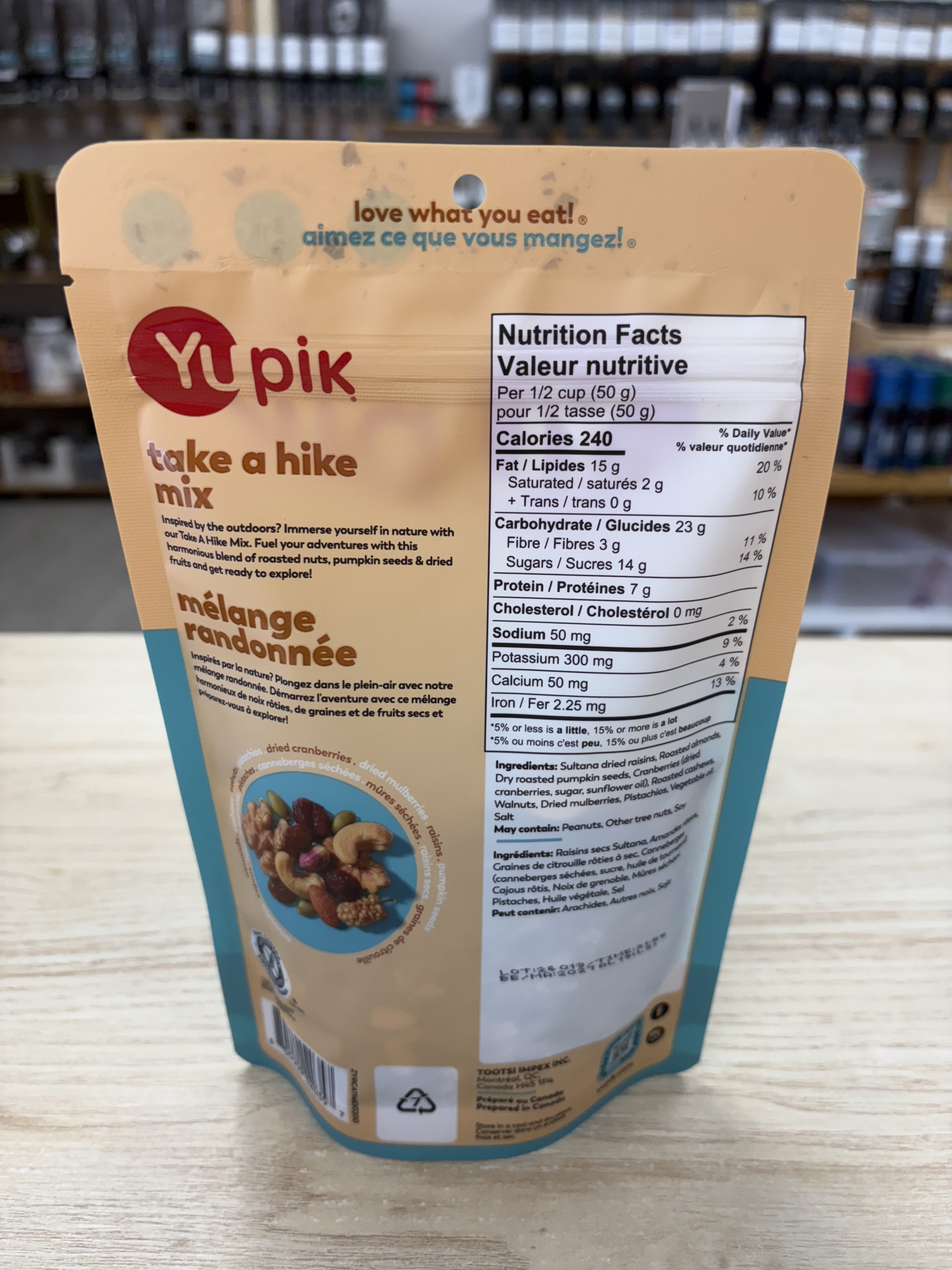 Collations - Mélange randonnée