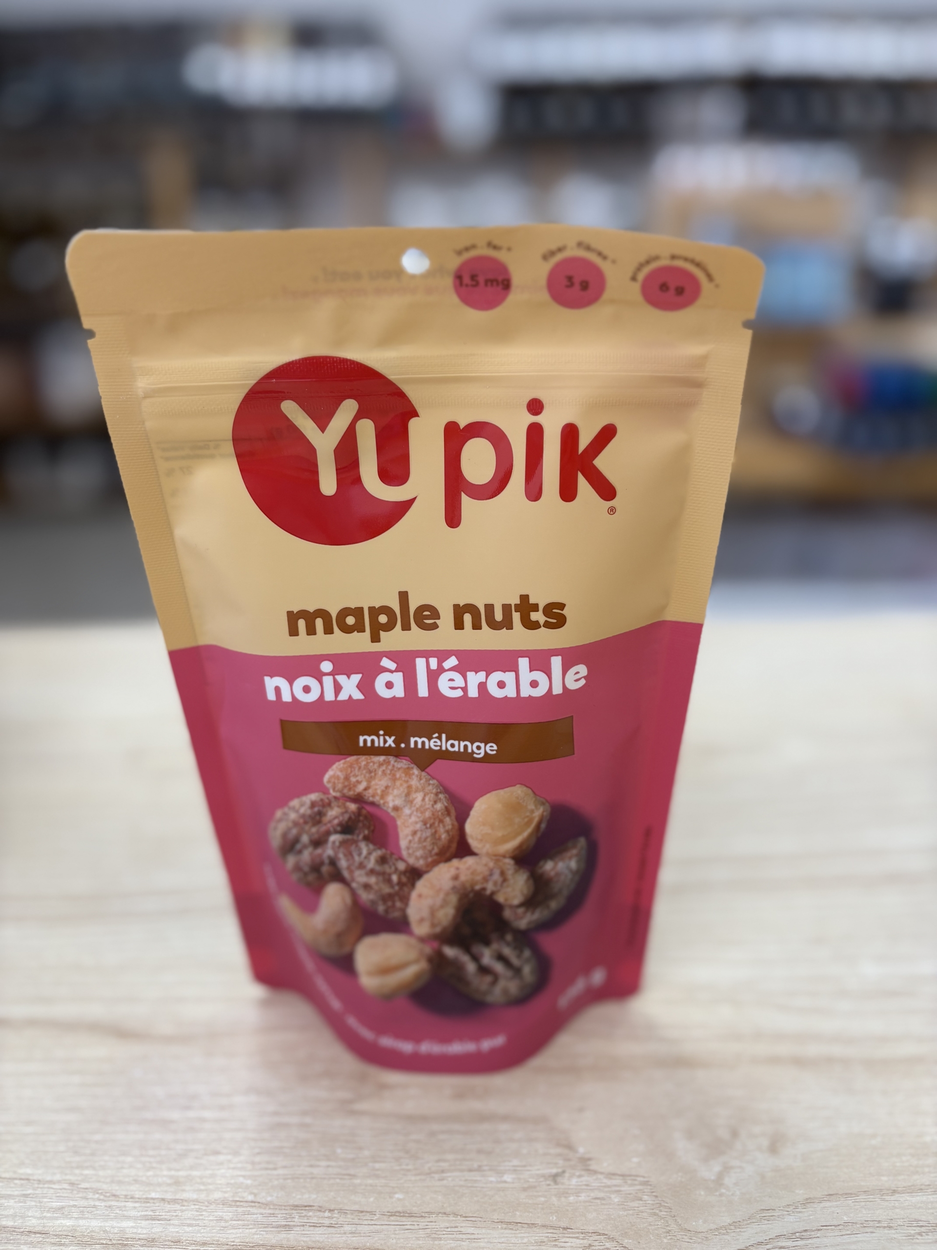 Collations - Noix à l'érable 1