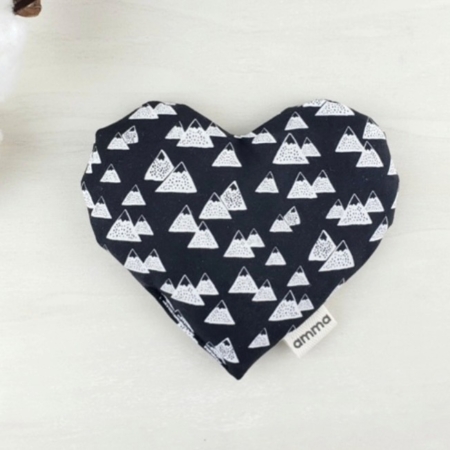 Coussin réconfort Cœur pour bébé en coton (Ma Chérie) 2