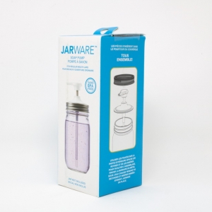Couvercle pompe pour savon - Jarware - Noire (Copie)