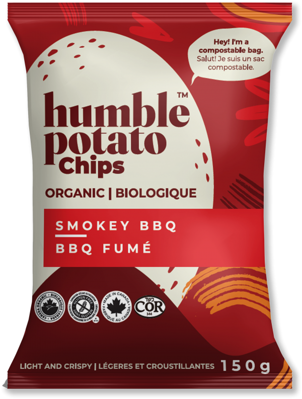 Croustilles BBQ fumé - Humble Potato Chips (Copie)