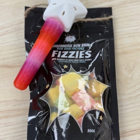 Économise ! Baguette magique et fizzies !!
