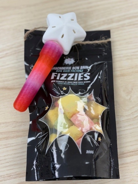 Économise ! Baguette magique et fizzies !!