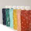 Ensemble de 6 pochettes alimentaires réutilisables - BOHO - Kangoo & cie 3