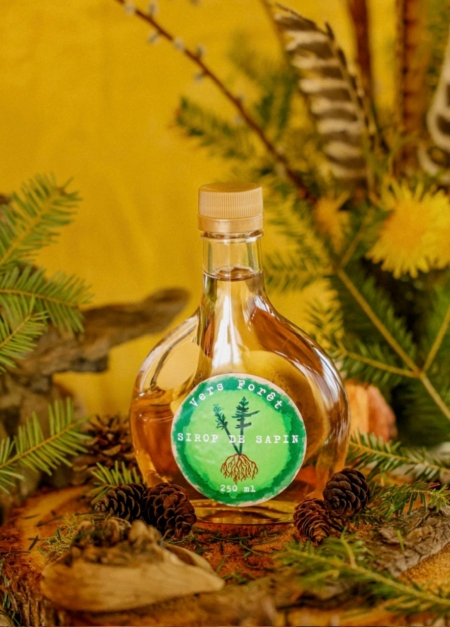 Faux miel de pissenlit et thé du Labrador - Vers Forêt 1