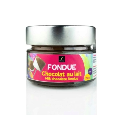 Fondue au chocolat noir - Maison du bleuet