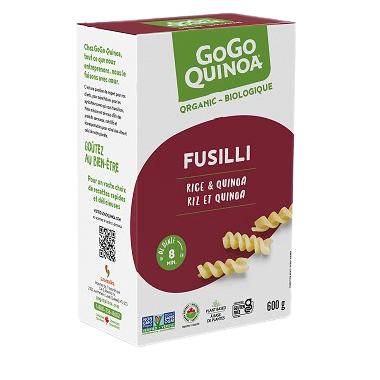 Fusilli sans gluten - Riz et quinoa - GoGo Quinoa