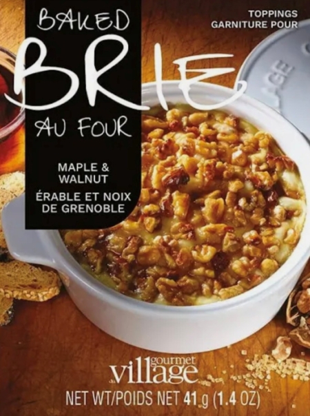 Garniture pour brie - Pommes et pacanes - Gourmet village