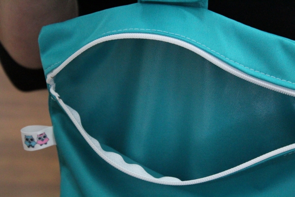 Grand sac imperméable (Wet bag) - Turquoise 1