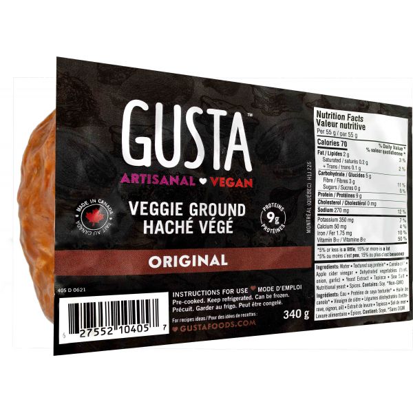 Haché végétal - Gusta Foods (Copie) 1