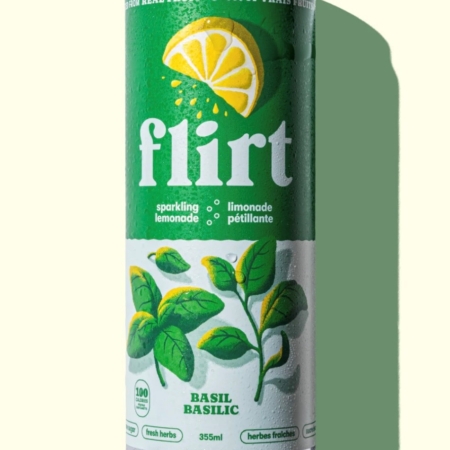 Limonade pétillante - Basilic - Flirt drinks 2