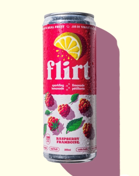 Limonade pétillante - Basilic - Flirt drinks