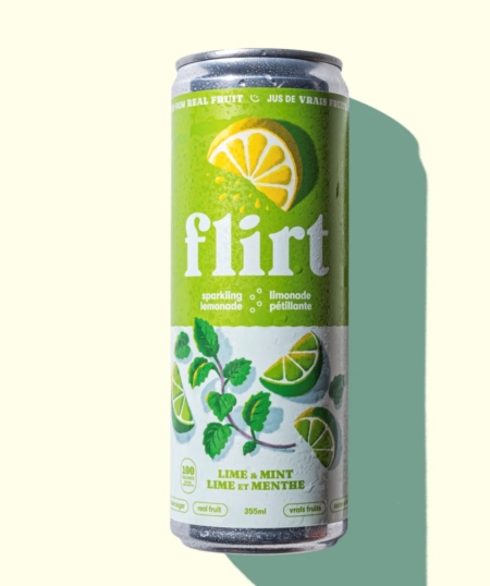 Limonade pétillante - Basilic - Flirt drinks 4