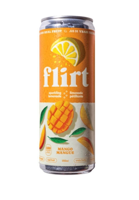 Limonade pétillante - Mangue- Flirt drinks