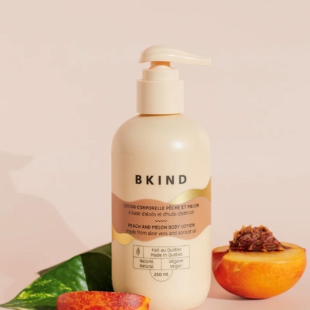 Lotion corporelle - Pêche et melon - BKIND