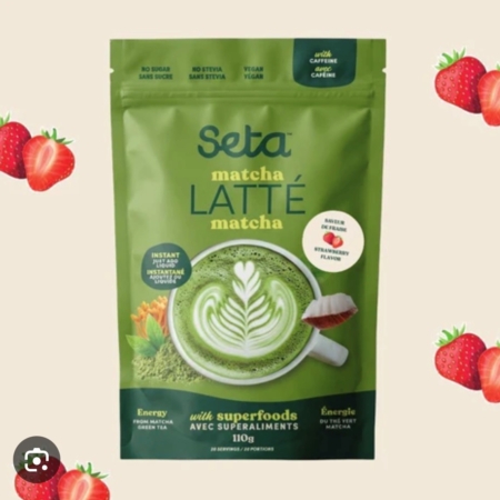 Matcha fraise - Seta Organic 1