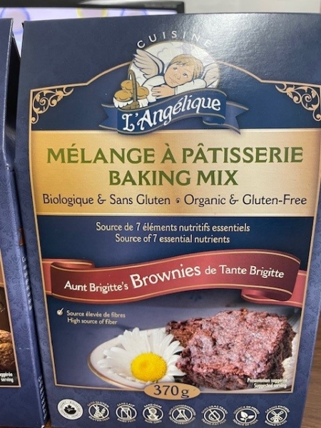 Mélange à brownies - Sans gluten - L'angélique