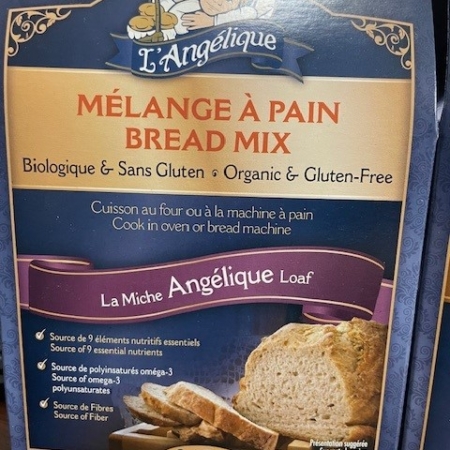 Mélange à pain - Sans gluten - L'angélique