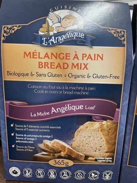 Mélange à pain - Sans gluten - L'angélique