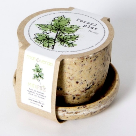 Persil - pot fibres recyclées - Mano Verda