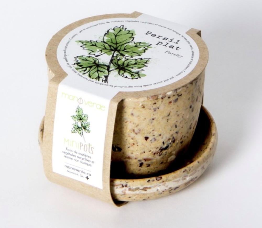 Persil - pot fibres recyclées - Mano Verda