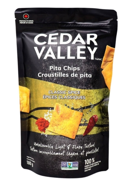 Pita chips - Cannelle et sucre - Cedar Valley 1