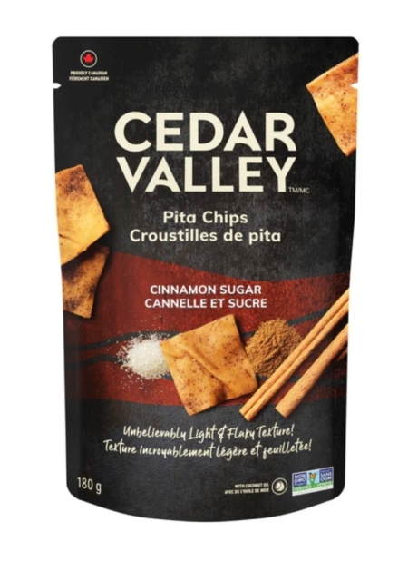 Pita chips - Cannelle et sucre - Cedar Valley