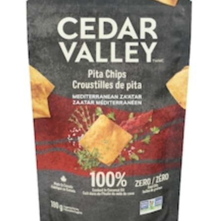 Pita chips - za'atar méditerranéenne - Cedar Valley