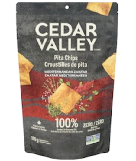 Pita chips - za'atar méditerranéenne - Cedar Valley