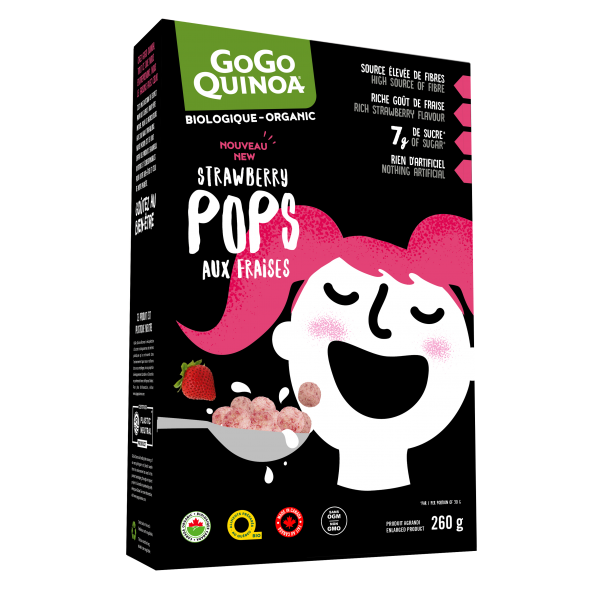 Pops aux fraises - GoGo Quinoa