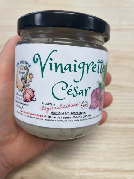 Pot de vinaigrette césar - Les Becs Sucrés Salés