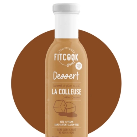 Sauce caramel fleur de sel- La colleuse - FITCOOK FOODZ