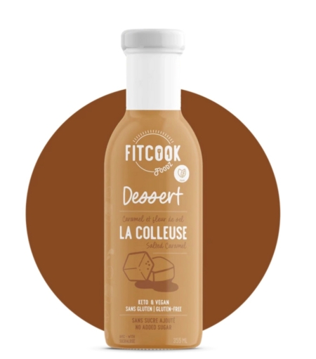 Sauce caramel fleur de sel- La colleuse - FITCOOK FOODZ