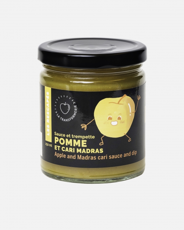 Sauce et trempette pomme et cari - Les Rescapés 1